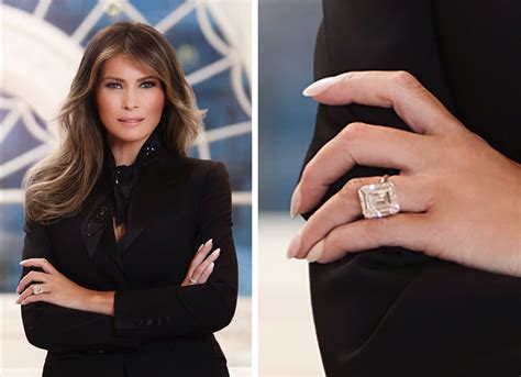 melania trump's wedding ring.